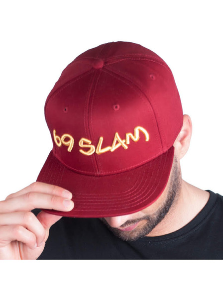 69slam Baseballová čiapka 69SLAM logo - JP bordó