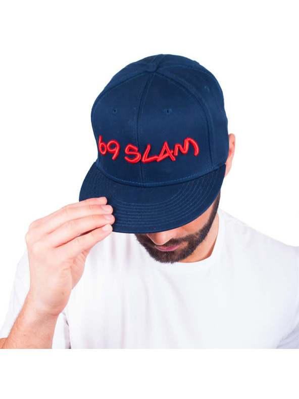 69slam Čiapka s šiltom 69SLAM tmavo modrá