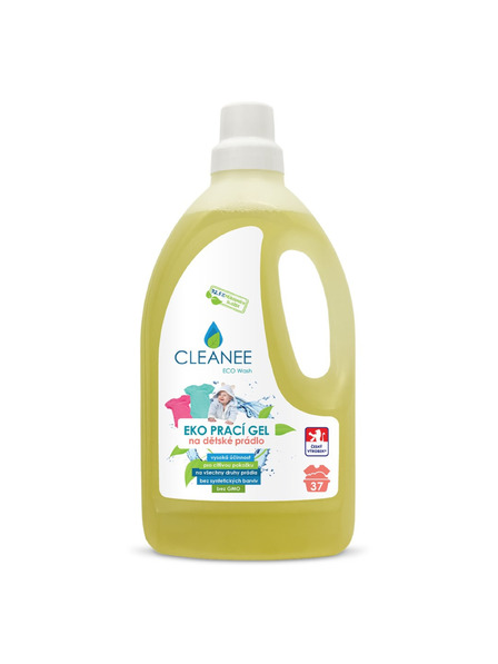 CLEANEE Prací gél CLEANEE EKO na detské prádlo 1,5L