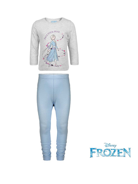 Trenýrkárna Dievčenské pyžamo Frozen viacfarebné (39235/grey)