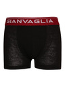 Gianvaglia Sada piatich - detské boxerky Gianvaglia čierne