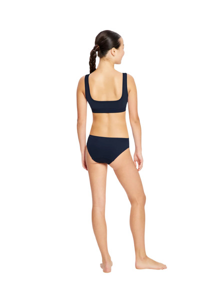 Modibodi Dievčenské menštruačné plavky Modibodi Performence Bikini Brief Super Navy Blue spodný diel
