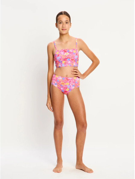 Modibodi Dievčenské menštruačné plavky Modibodi Teen Swimwear Hi Waist Bikini Brief Supe Tropicana Crush spodný diel