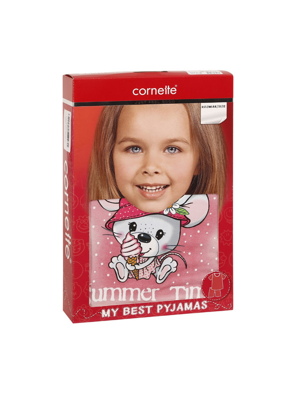 Cornette Dievčenské pyžamo Cornette Little mouse viacfarebné (787/85)