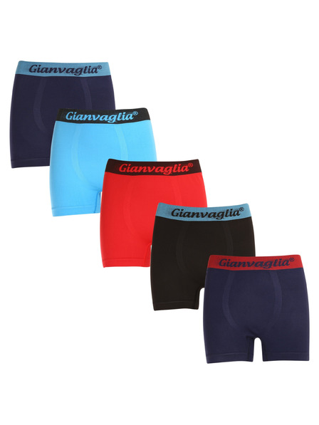Gianvaglia Sada piatich - detské boxerky Gianvaglia viacfarebné