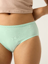 Modibodi Menštruačné nohavičky Modibodi Basic Mid-Rise Brief Moderate-Heavy Sea Spray