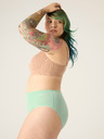 Modibodi Menštruačné nohavičky Modibodi Basic Mid-Rise Brief Moderate-Heavy Sea Spray