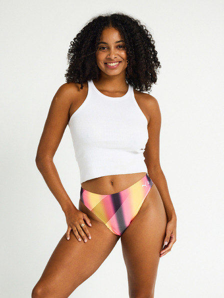 Modibodi Menštruačné nohavičky PUMA & Modibodi Seamfree Active Hi-Leg Cheeky Moderate-Heavy Sunset Glow Yellow