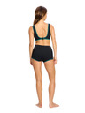 Modibodi Plavky Puma & Modibodi Scoop Bikini Top Black Orchid horný diel
