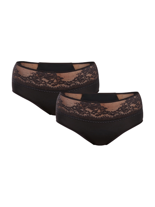 DORINA Sada dvoch - Menštruačné nohavičky Dorina Eco Moon Lace Midi