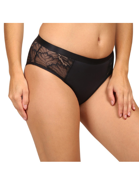 Love Luna Menštruačné nohavičky Love Luna čierne LUXE Lace Midi BRIEF