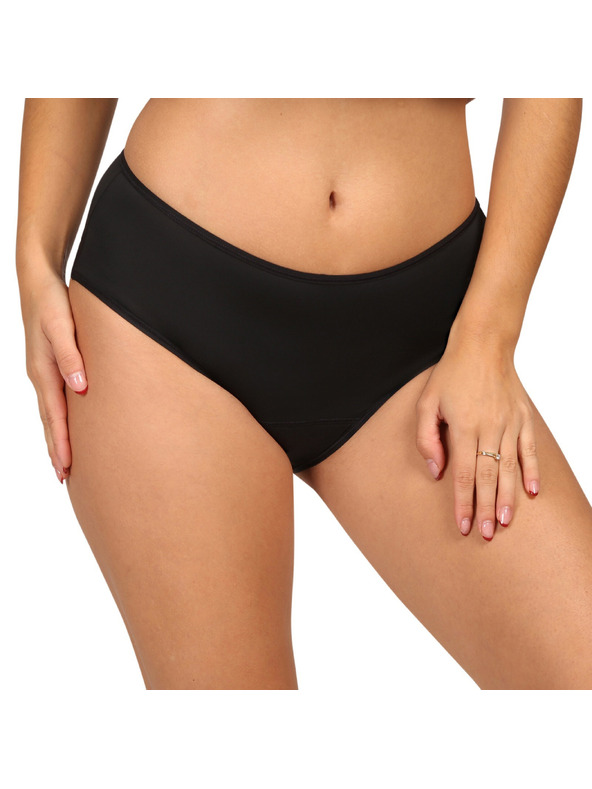 Love Luna Menštruačné nohavičky Love Luna Midi Black Eco