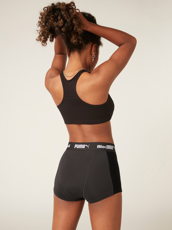 Modibodi Menštruačné nohavičky PUMA & Modibodi Active Boyshort Moderate-Heavy Dark