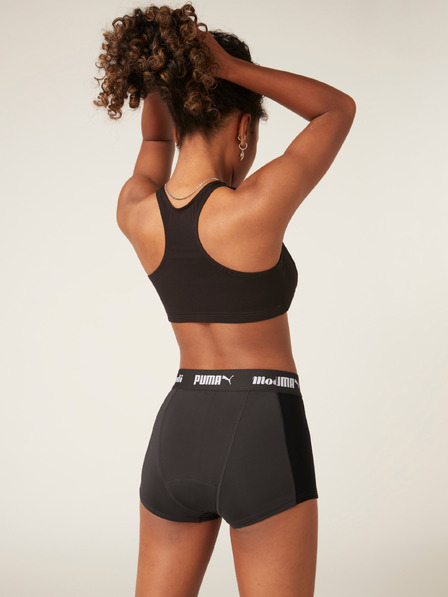 Modibodi Menštruačné nohavičky PUMA & Modibodi Active Boyshort Moderate-Heavy Dark