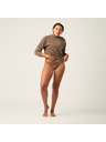 Modibodi Menštruačné nohavičky Modibodi Seamfree Bikini Moderate-Heavy Nutmeg