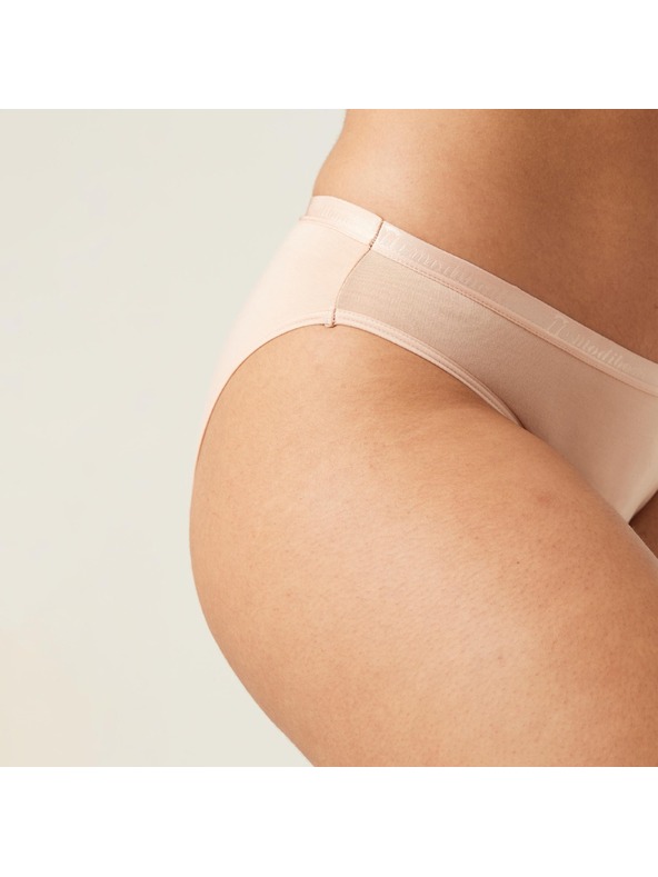 Modibodi Menštruačné nohavičky Modibodi Classic Bikini Light-Moderate Beige