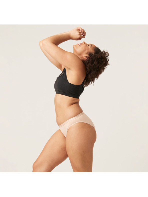 Modibodi Menštruačné nohavičky Modibodi Classic Bikini Light-Moderate Beige