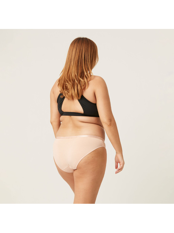 Modibodi Menštruačné nohavičky Modibodi Classic Bikini Light-Moderate Beige