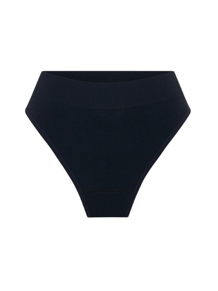 Modibodi Menštruačné nohavičky Modibodi Modicomfort Seamless Hi Waist Cheeky Moderate Black