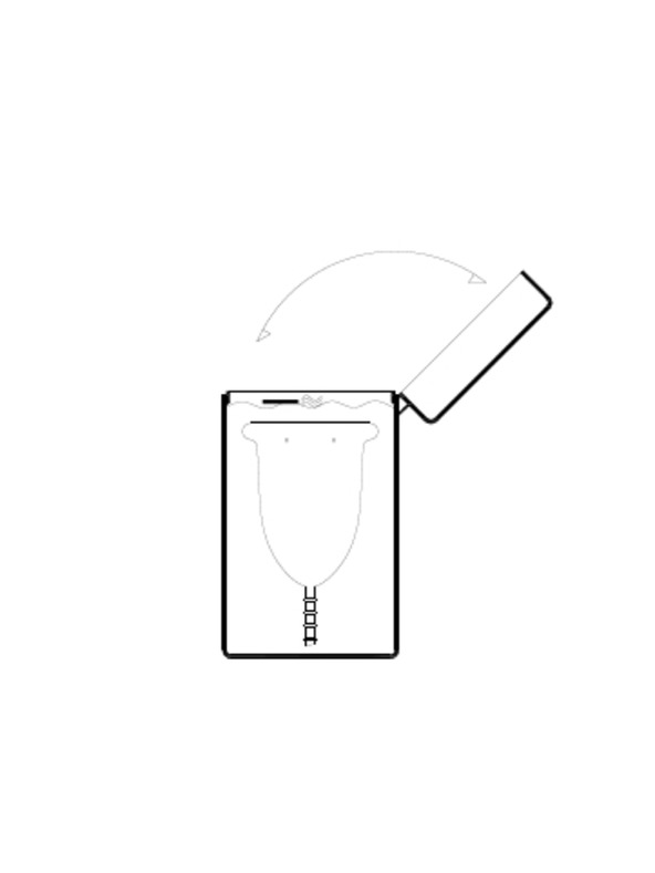 Claricup Menštruačný kalíšek Claricup Clear 3