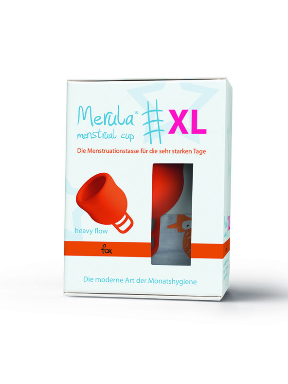 Merula Cup Menštruačný kalíšek Merula Cup XL Fox