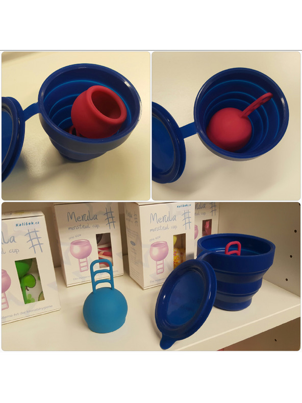 Merula Cup Menštruačný kalíšok Merula Cup Ice