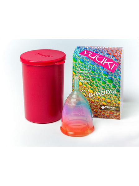 Yuuki Menštruačný kalíšok Yuuki 2 Rainbow classic