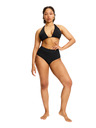 Modibodi Menštruačné plavky Modibodi Hi-Waist Bikini Brief High čierne spodný diel