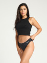 Modibodi Menštruačné nohavičky PUMA & Modibodi Seamfree Active Bikini Moderate-Heavy Onyx Grey