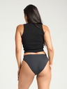 Modibodi Menštruačné nohavičky PUMA & Modibodi Seamfree Active Bikini Moderate-Heavy Onyx Grey