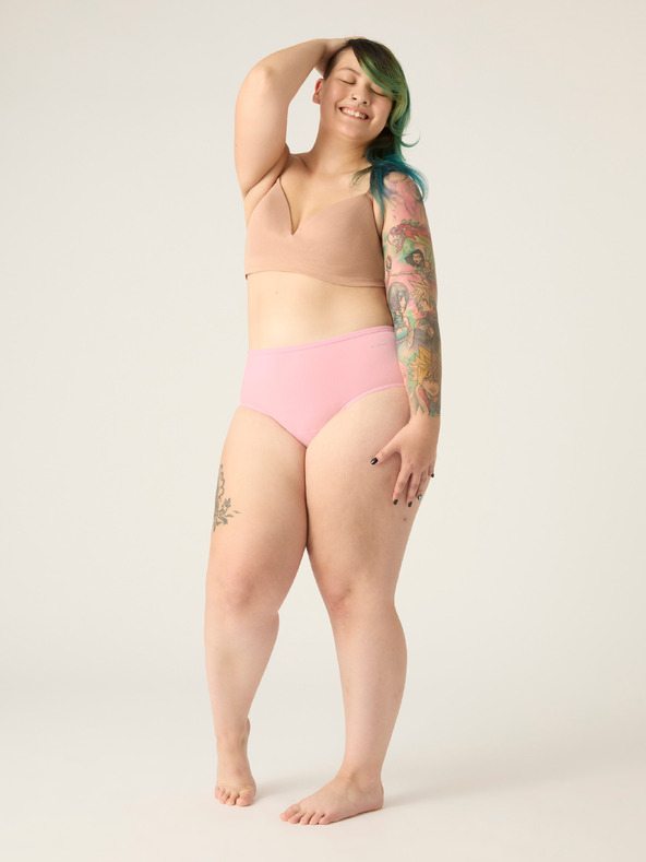 Modibodi Menštruačné nohavičky Modibodi Basic Mid-Rise Brief Moderate-Heavy Musk
