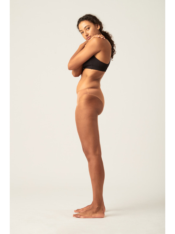 Modibodi Menštruačné nohavičky Modibodi Seamfree Bikini Moderate-Heavy Cinnamon