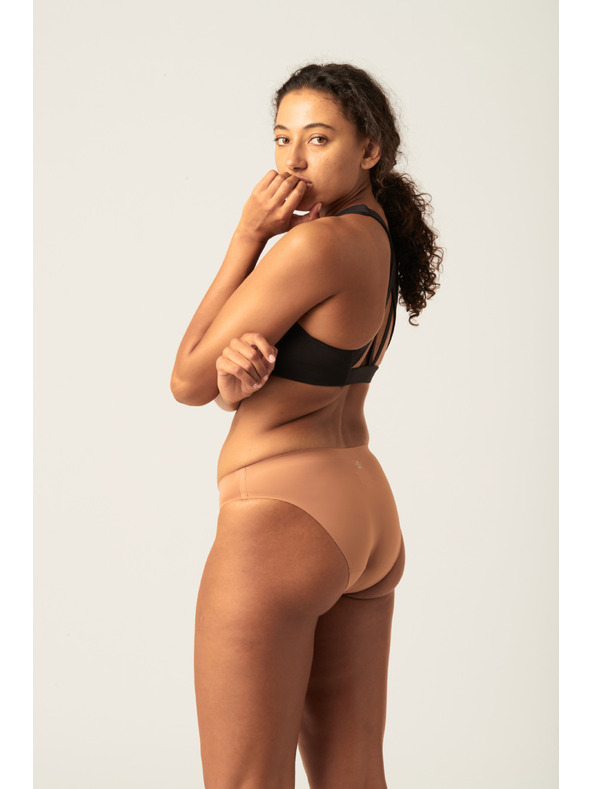 Modibodi Menštruačné nohavičky Modibodi Seamfree Bikini Moderate-Heavy Cinnamon