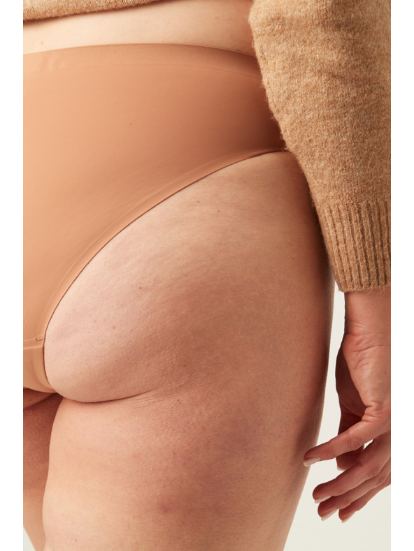 Modibodi Menštruačné nohavičky Modibodi Seamfree Bikini Moderate-Heavy Cinnamon
