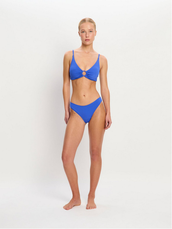 Modibodi Plavky Modibodi Plunge Top Electric Indigo horná časť