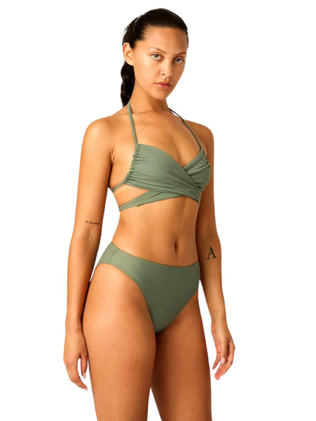 Modibodi Plavky Modibodi variabilné bikiny oasis green horná časť