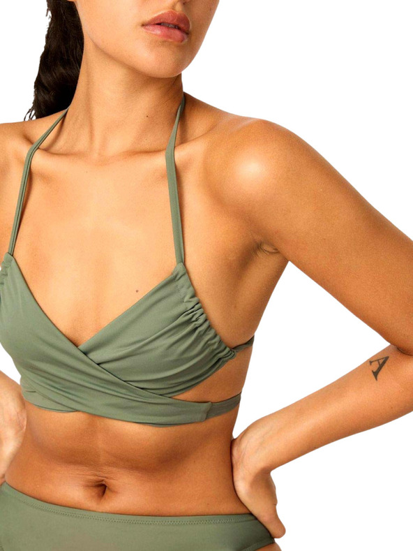 Modibodi Plavky Modibodi variabilné bikiny oasis green horná časť