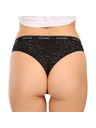 Calvin Klein Sada troch - dámske nohavičky brazílky Calvin Klein čierne