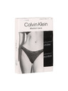 Calvin Klein Sada troch - dámske nohavičky brazílky Calvin Klein čierne