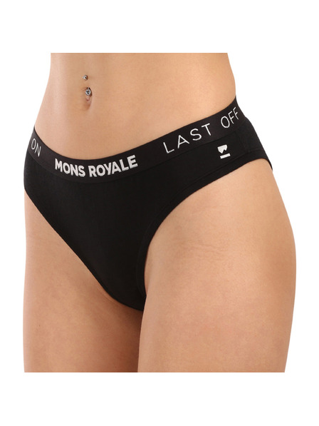 Mons Royale Dámske nohavičky Mons Royale merino čierne