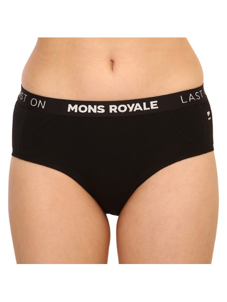 Mons Royale Dámske nohavičky Mons Royale merino čierne