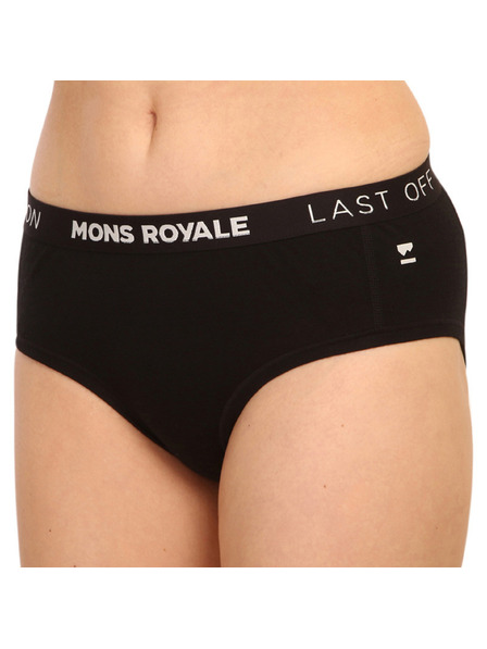Mons Royale Dámske nohavičky Mons Royale merino čierne
