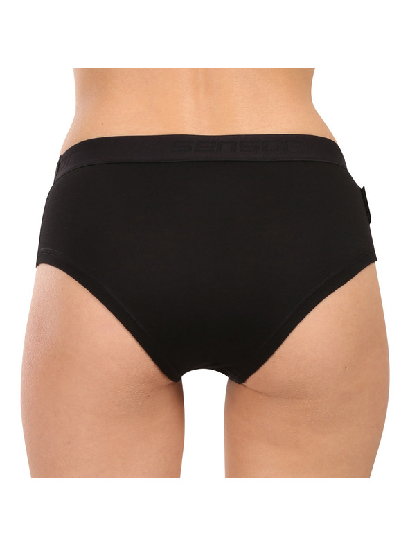 Sensor Dámske nohavičky Sensor Active merino čierne