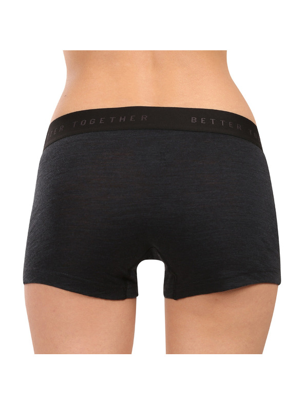 Sensor Dámske nohavičky Sensor Cordura merino s nohavičkou čierne
