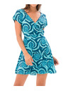 69slam Dámske šaty 69SLAM CANDY SPLASH BLUE