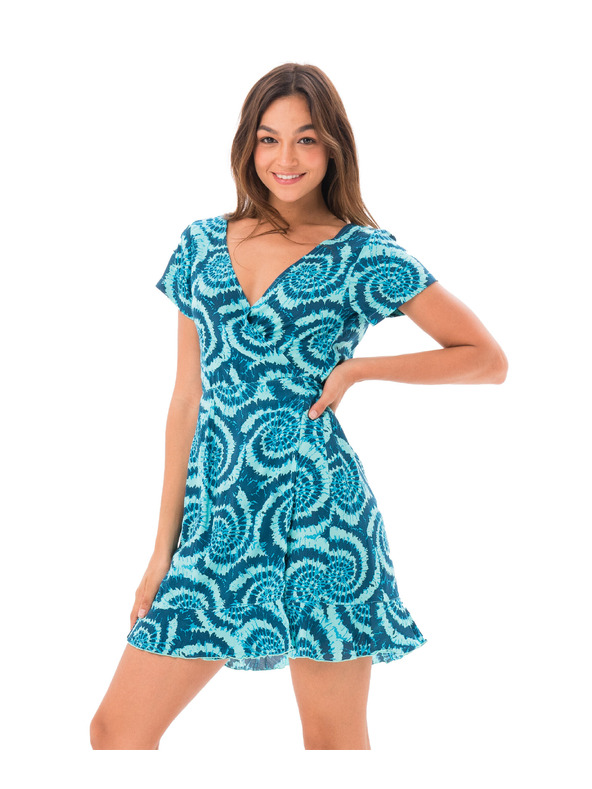 69slam Dámske šaty 69SLAM CANDY SPLASH BLUE