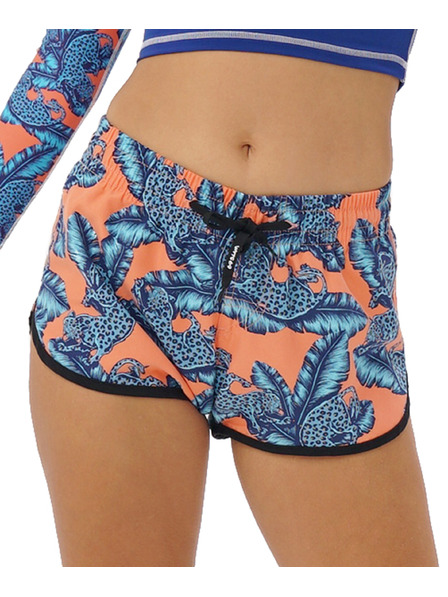 69slam Dámske šortky 69SLAM JUNGLE BLUE ELOISE
