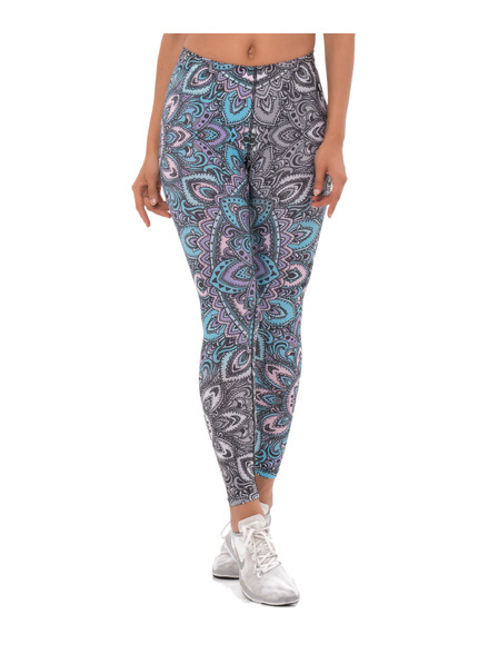 69slam Dámske legíny 69SLAM PASTEL MANDALA RUBY