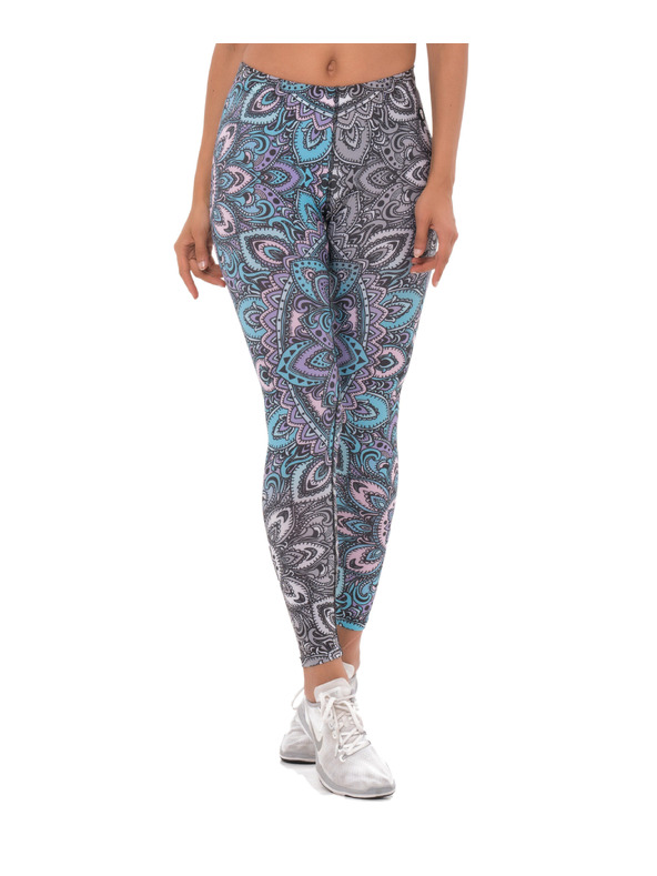 69slam Dámske legíny 69SLAM PASTEL MANDALA RUBY
