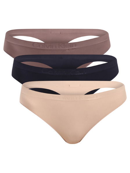 Calvin Klein Sada troch - dámska tanga Calvin Klein viacfarebné